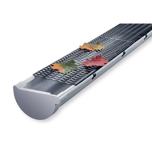 Grille parfeuilles, gris
